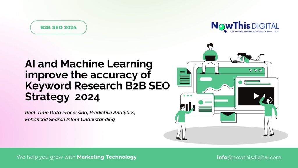 How can AI and Machine Learning improve the accuracy of Keyword Research for B2B SEO in 2024